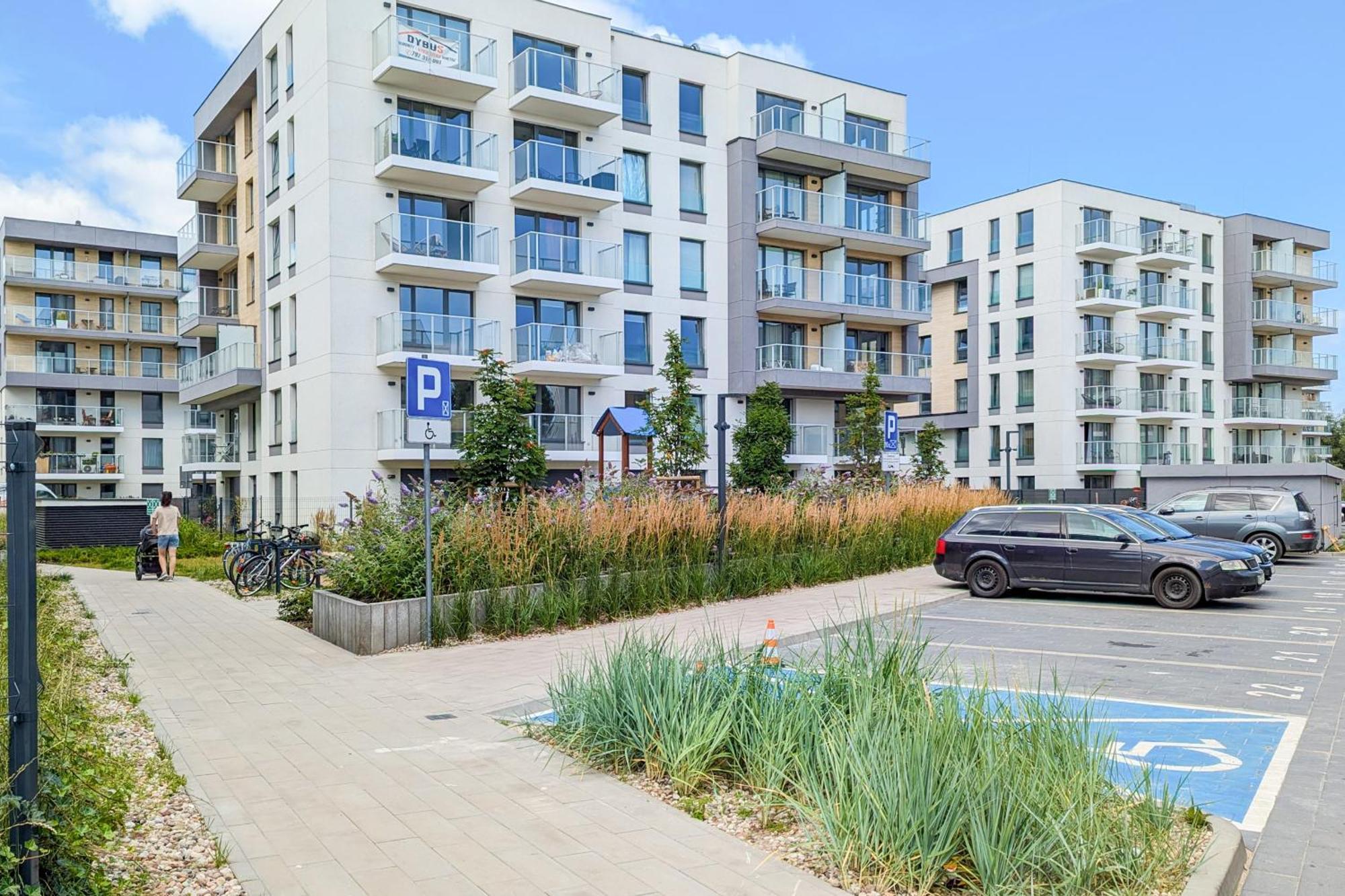 Sea And Stadium Apartments In Good Design With Parking & Garden By Rent Like Home Гданьск Экстерьер фото